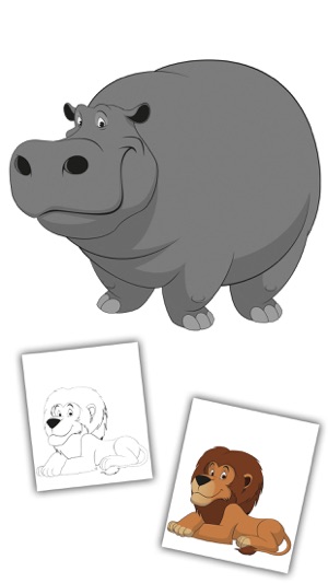 Learning game to paint animals with color -Premium(圖4)-速報App