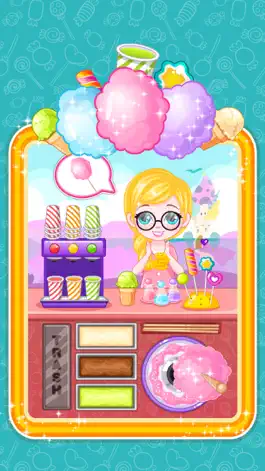 Game screenshot Cotton Candy And Lollipop Crush -  Management game mod apk