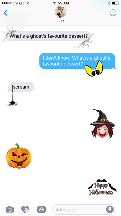 Halloween Stickers from Halloween Solitaire