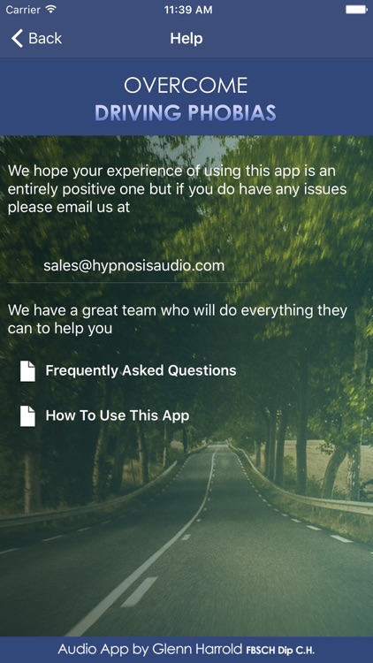 Overcome Driving Phobias Hypnosis by Glenn Harrold screenshot-4