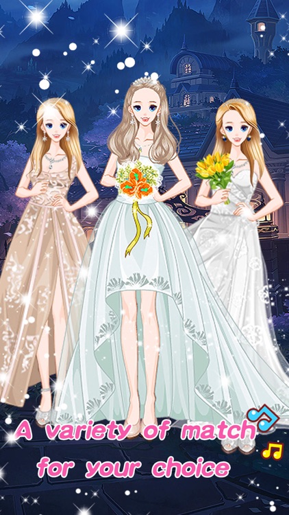 Princess fashion wedding － Girls Make up games