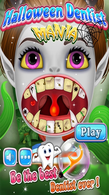 Halloween Dentist Kids Game - Halloween Mania