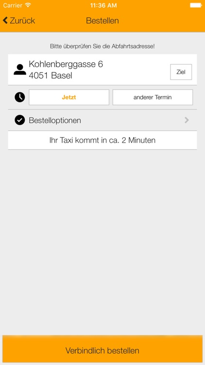 Taxi-Zentrale AG Basel screenshot-3