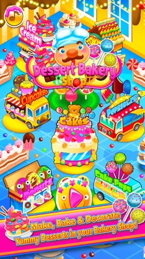 Candy Dessert Bakery Shop Make & Cook(圖1)-速報App