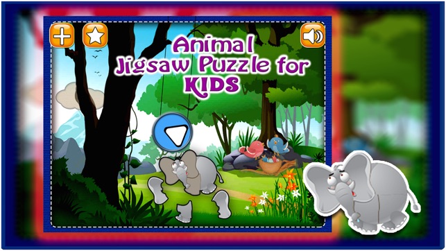 Animal Jigsaw Puzzle For Toddler