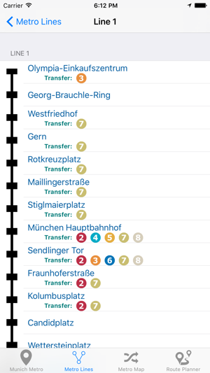 Munich iMetro(圖4)-速報App