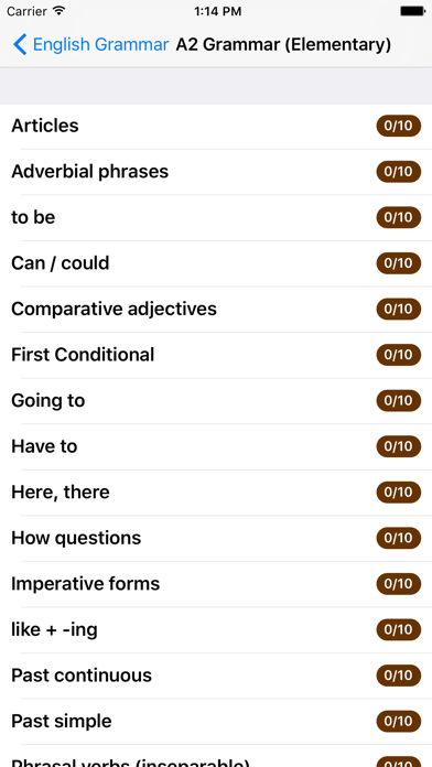 English Grammar Practice Screenshot 5
