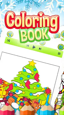Game screenshot Christmas Colorfly – Free Color.ing Book for Kids hack