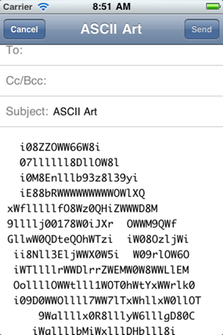 ASCII Art screenshot 2