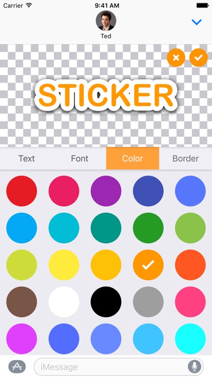 TextStickers for iMessage