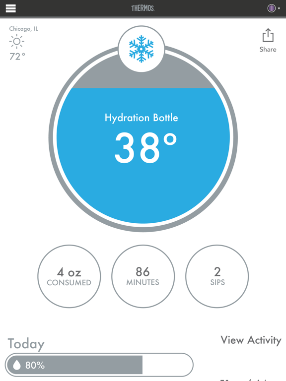Screenshot #4 pour Thermos Smart Lid