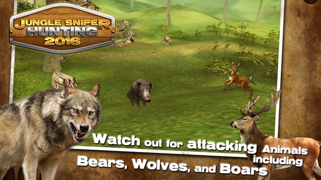 Jungle Sniper Hunting 2016 : Go On Sport Hunting this Winter(圖2)-速報App