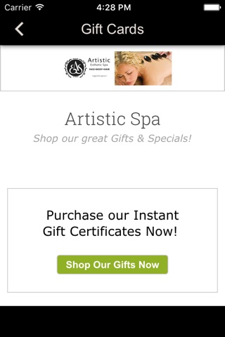 Artistic Esthetic Spa screenshot 2