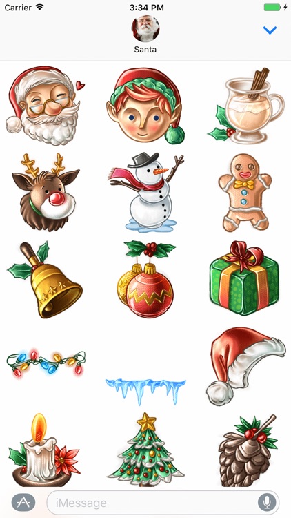 Christmas Stickers by Rudy