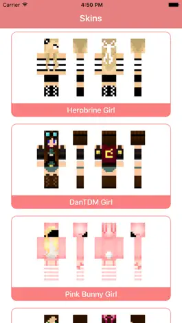 Game screenshot Girl Skins for MCPE - Skin Parlor for Minecraft PE hack