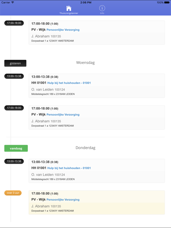 Screenshot #4 pour Thuiszorgplanner