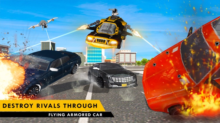Secret Agent Flying Car Chase - Real Life Crime 3D