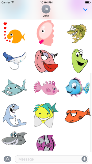 Cute Fish - Fc Sticker(圖4)-速報App