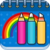 Preschool Kids Paint Book-Scratching and Drawing coloring Fun Lite