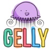 Gelly - funny jellyfish stickers