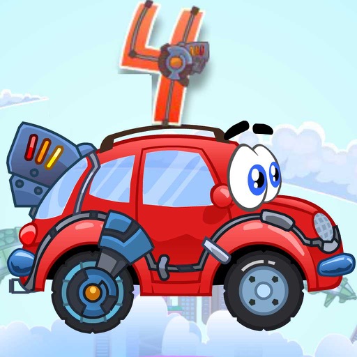 Wheely 4 Time Travel - Action Physics Puzzle Game icon