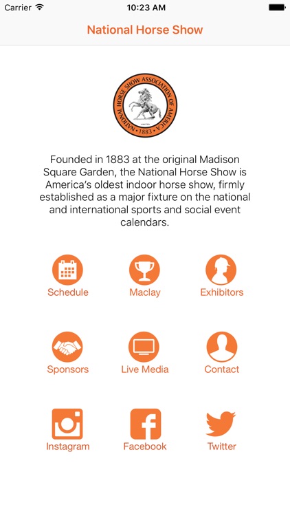 National Horse Show App