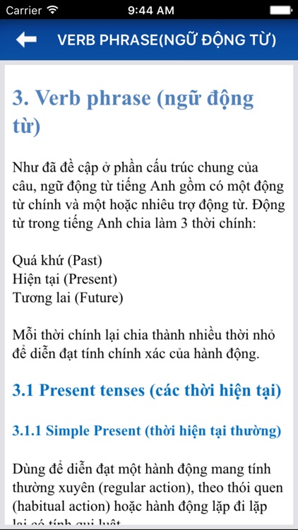 Ôn Tập Ngữ Pháp Tiếng Anh - Rèn luyện đọc viết screenshot-3