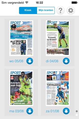 Sportkrant Het Laatste Nieuws screenshot 2