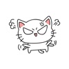 Lovely Grumpy Cat Stickers