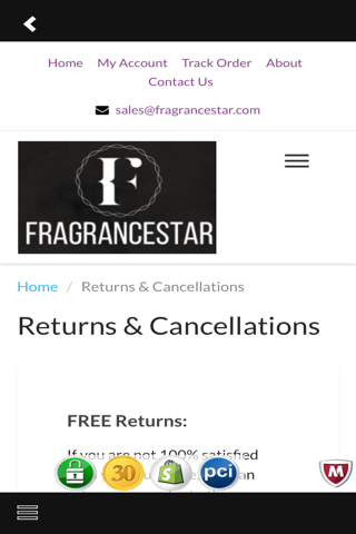 Fragrance star screenshot 2
