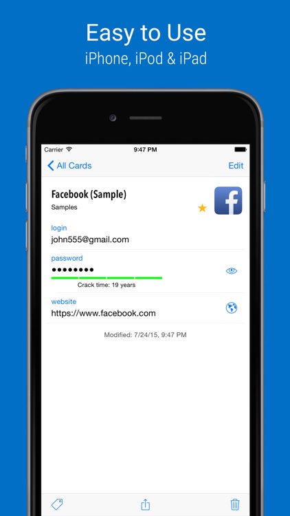 SafeInCloud Pro Password Manager