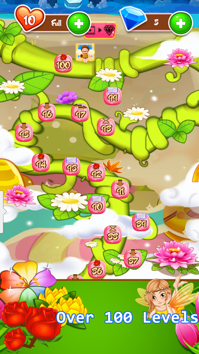 How to cancel & delete Blossom Garden - Free Flower Blast Match 3 Puzzle from iphone & ipad 3