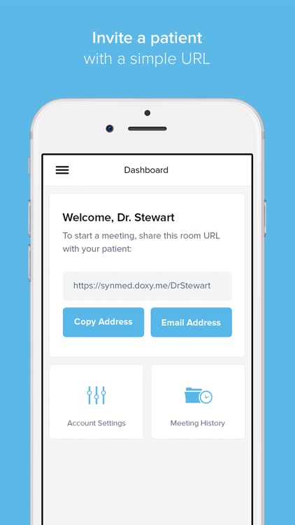 Doxy.me - Simple and Secure Telemedicine App