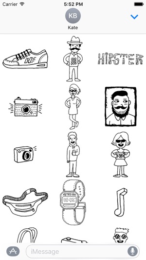 Hipster Doodles 2 Retro(圖3)-速報App