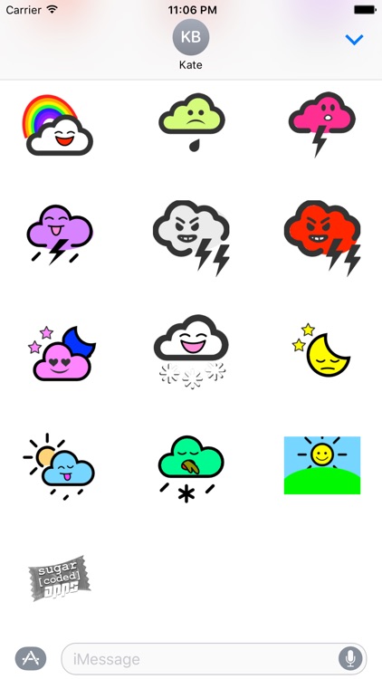 WeatherKins | Kawaii Weather Emoji