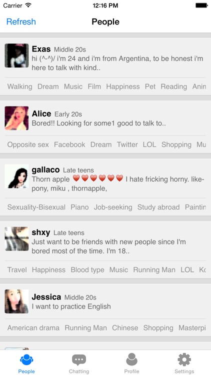 Fav Talk Pro - Chatting about same interests