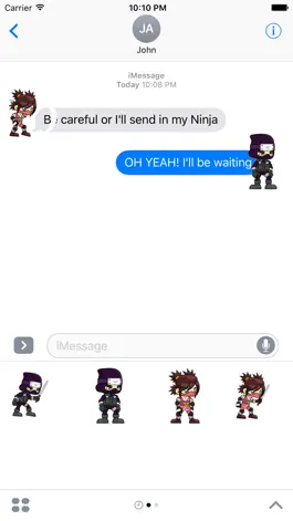 Game screenshot Pocket Ninja - Stickers hack