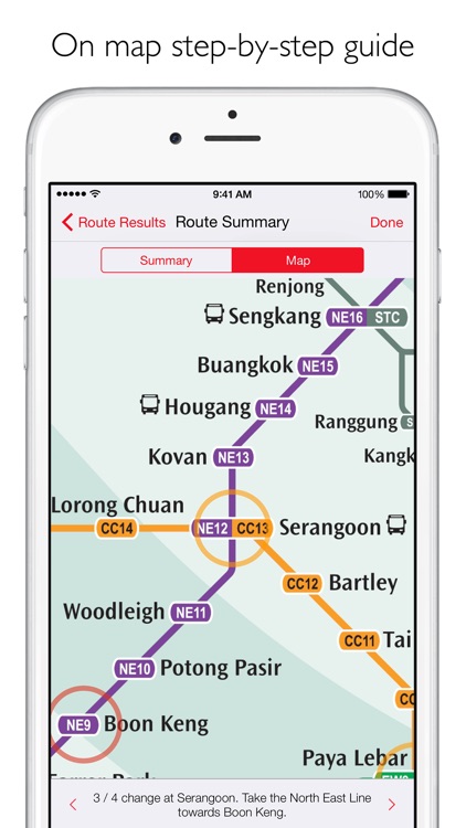 Singapore Metro - MRT map and route planner screenshot-3