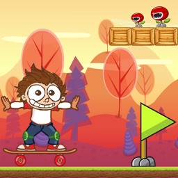 Angelo Skate Run Away - adventure land - Crazy day