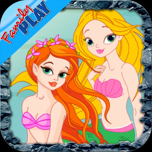 Mermaid Princess Puzzles Deluxe icon