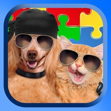 Activities of Cats And Dogs Jigsaw Puzzles Pet Games For Kids