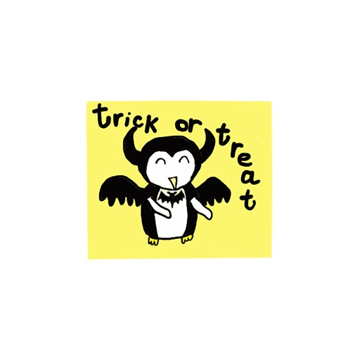 Penguin Halloween Stickers icon