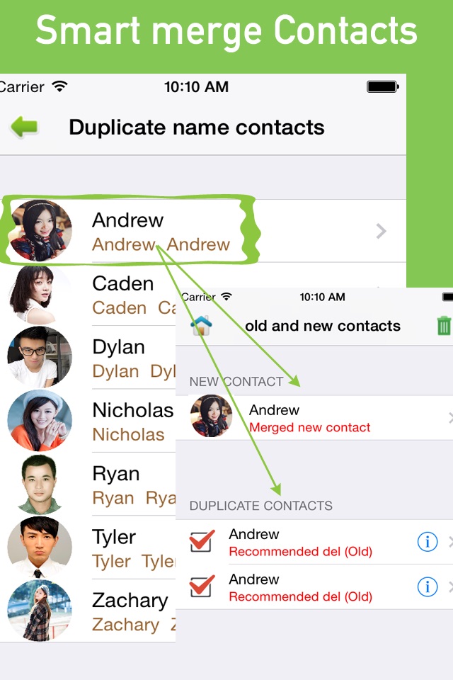 MyCleaner - clean contacts screenshot 2