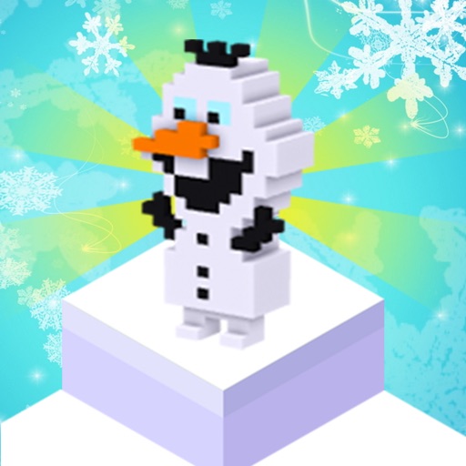 Snow-man Hero Pixelmon - Jumping game for girl iOS App