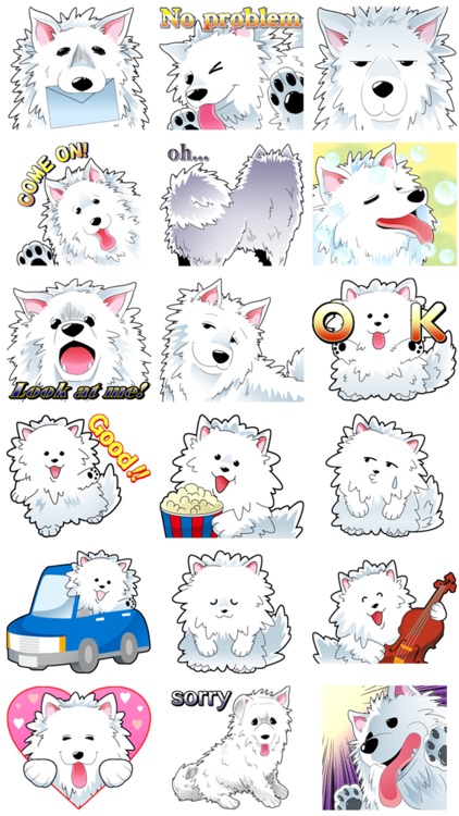 Cool Dog Stickers!