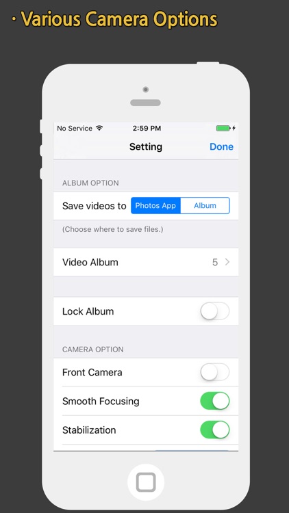 One-Touch Video Recorder (BlackVideo) screenshot-3