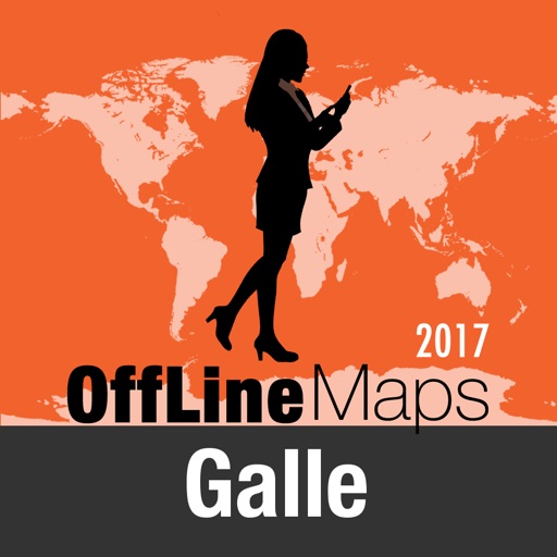 Galle Offline Map and Travel Trip Guide icon