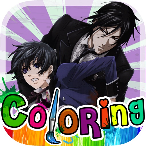 Coloring Book Manga Paint Photo “For Black Butler” icon