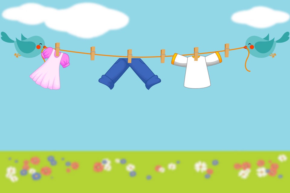 Kids Clothes Washing Game - Crazy baby hand,machine cloth wash & dressup girls little spa Fun screenshot 3