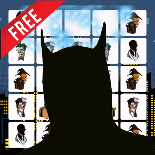 Find Your Match and Merge Game for Batman Villains iOS App
